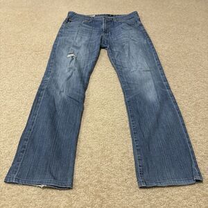 AG Adriano Goldschmied THE PROTEGE Jeans Mens 33x30 Straight Leg Light Wash Pant